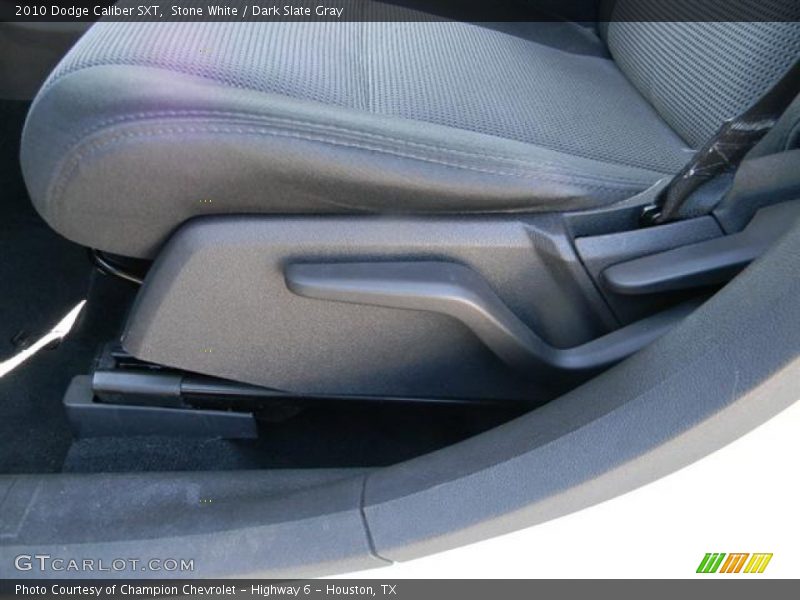 Stone White / Dark Slate Gray 2010 Dodge Caliber SXT
