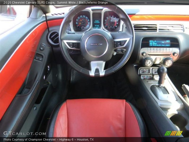 Dashboard of 2010 Camaro SS/RS Coupe
