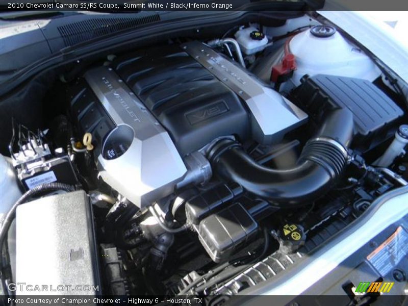  2010 Camaro SS/RS Coupe Engine - 6.2 Liter OHV 16-Valve V8
