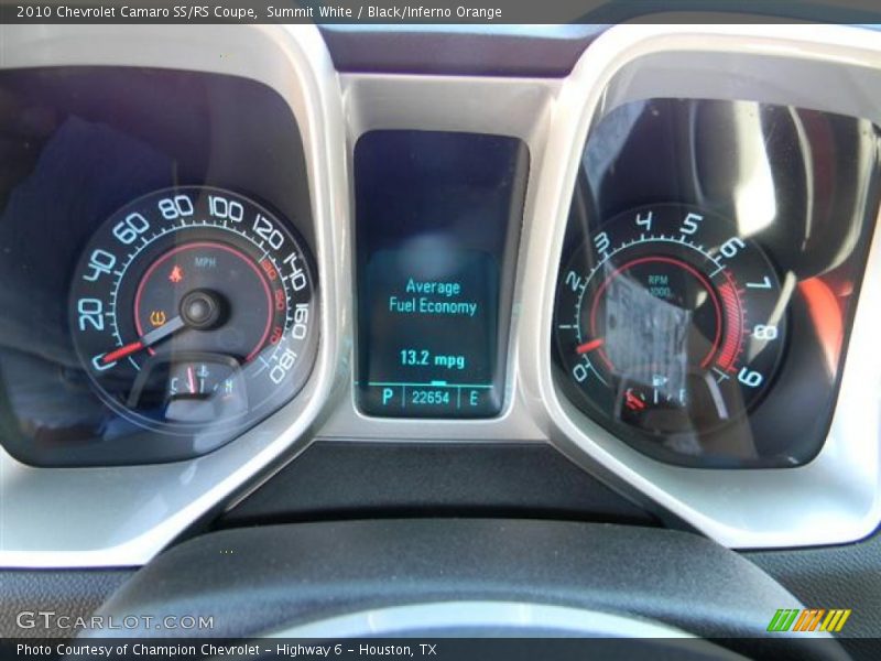  2010 Camaro SS/RS Coupe SS/RS Coupe Gauges