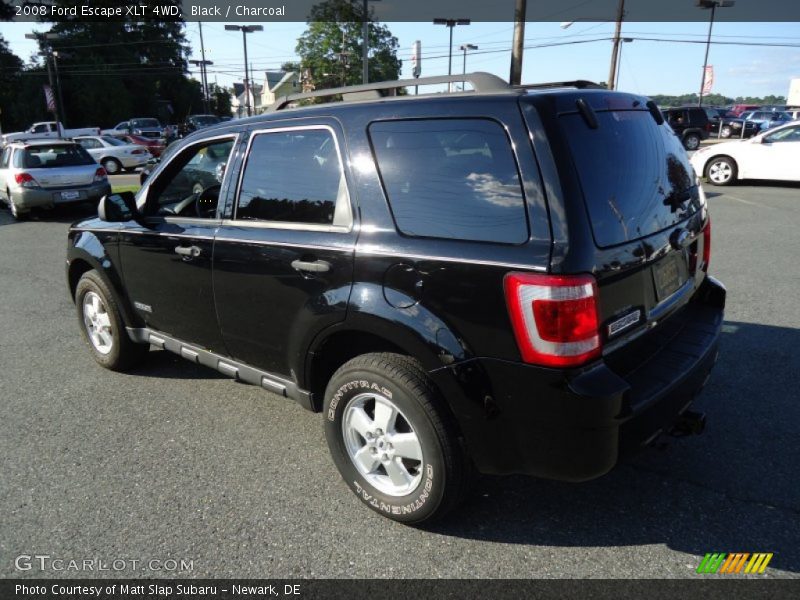 Black / Charcoal 2008 Ford Escape XLT 4WD