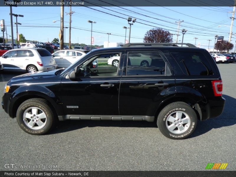 Black / Charcoal 2008 Ford Escape XLT 4WD