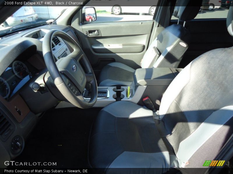 Black / Charcoal 2008 Ford Escape XLT 4WD