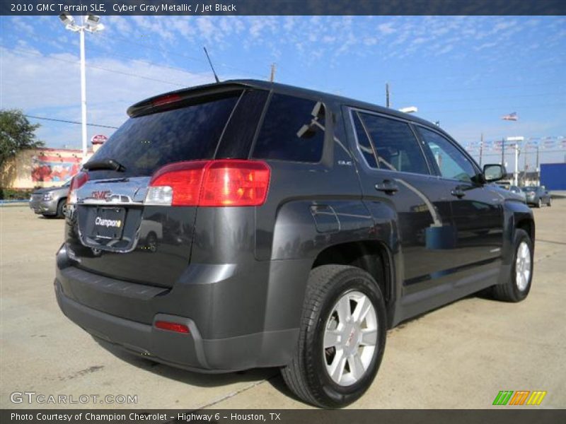 Cyber Gray Metallic / Jet Black 2010 GMC Terrain SLE