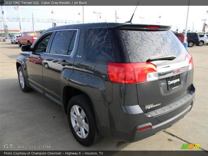 Cyber Gray Metallic / Jet Black 2010 GMC Terrain SLE