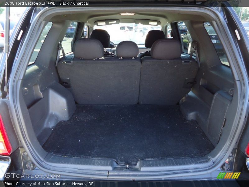 Black / Charcoal 2008 Ford Escape XLT 4WD