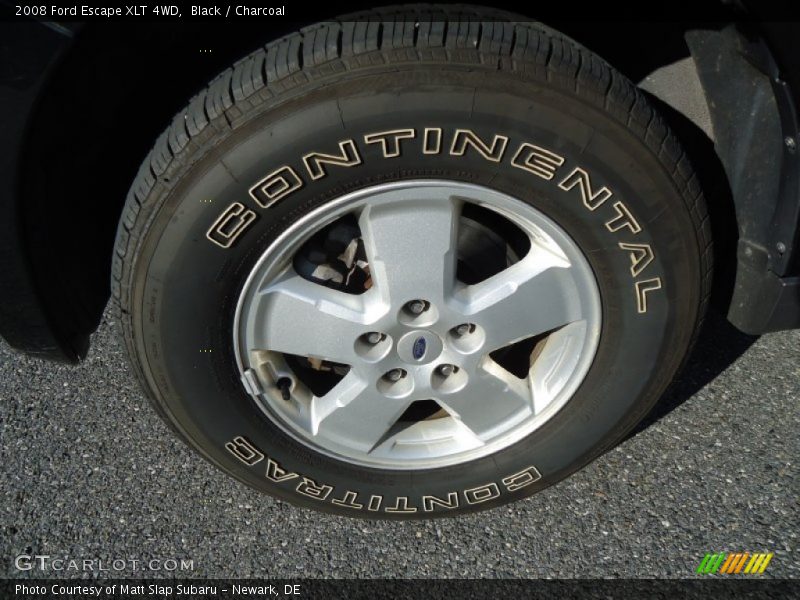 Black / Charcoal 2008 Ford Escape XLT 4WD