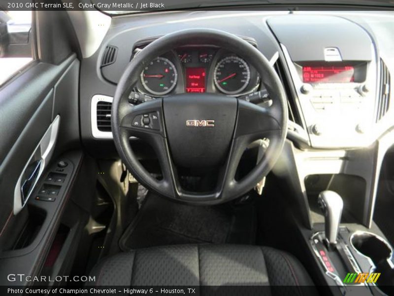 Cyber Gray Metallic / Jet Black 2010 GMC Terrain SLE