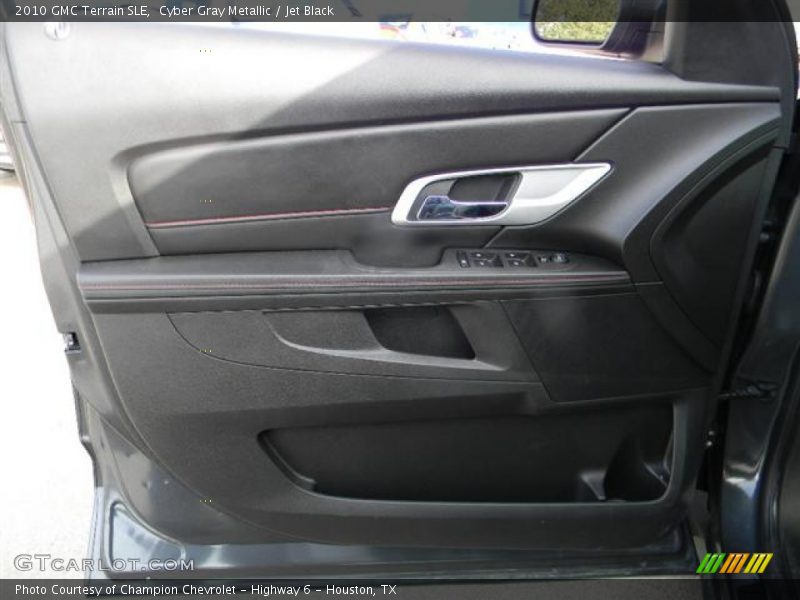 Cyber Gray Metallic / Jet Black 2010 GMC Terrain SLE