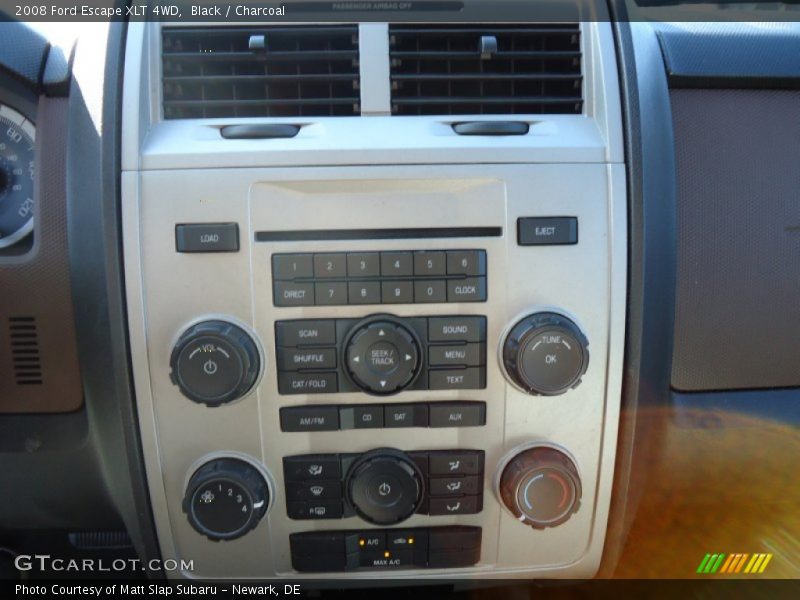 Black / Charcoal 2008 Ford Escape XLT 4WD