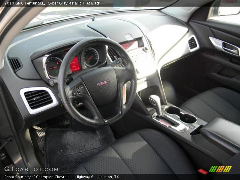 Cyber Gray Metallic / Jet Black 2010 GMC Terrain SLE