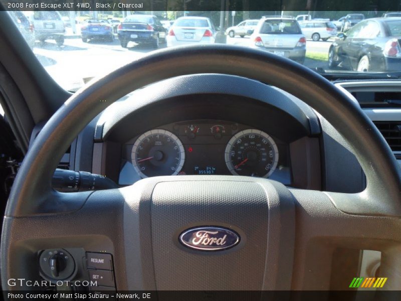 Black / Charcoal 2008 Ford Escape XLT 4WD