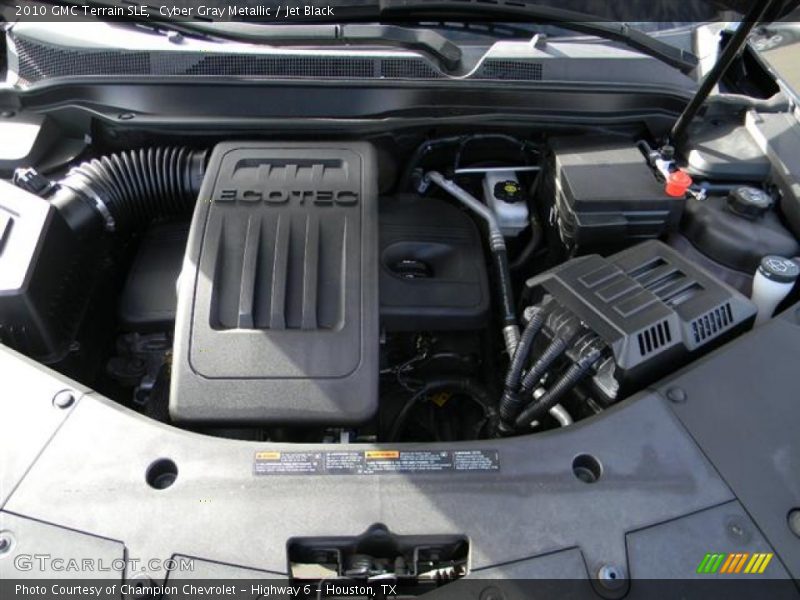 Cyber Gray Metallic / Jet Black 2010 GMC Terrain SLE