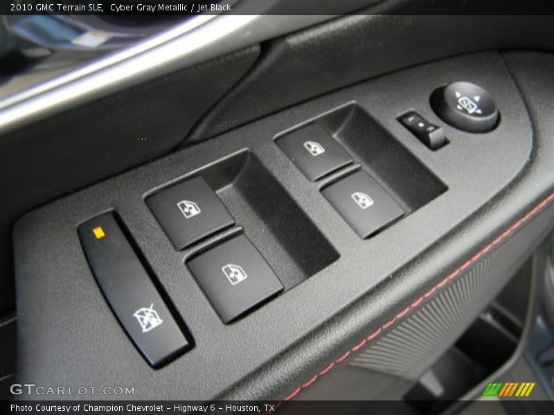 Cyber Gray Metallic / Jet Black 2010 GMC Terrain SLE