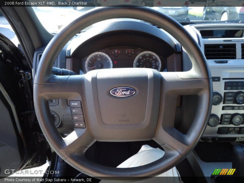 Black / Charcoal 2008 Ford Escape XLT 4WD