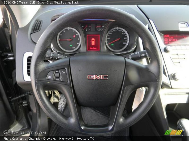 Cyber Gray Metallic / Jet Black 2010 GMC Terrain SLE