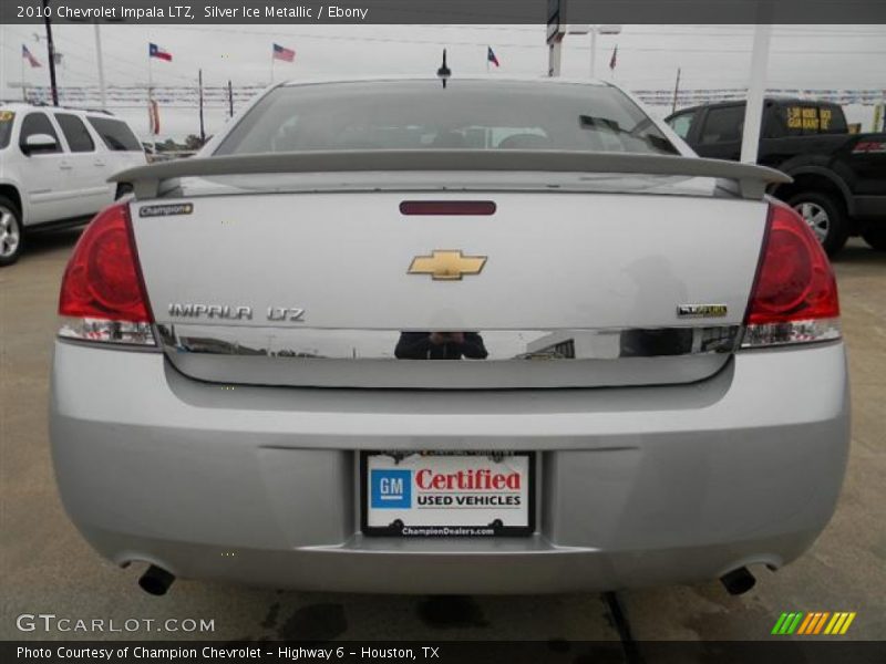 Silver Ice Metallic / Ebony 2010 Chevrolet Impala LTZ