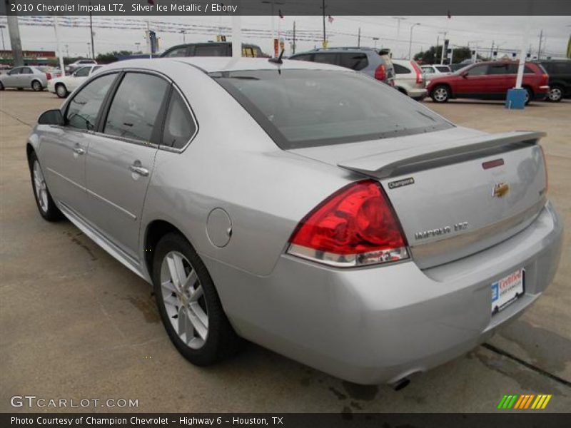 Silver Ice Metallic / Ebony 2010 Chevrolet Impala LTZ
