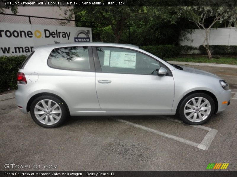  2011 Golf 2 Door TDI Reflex Silver Metallic