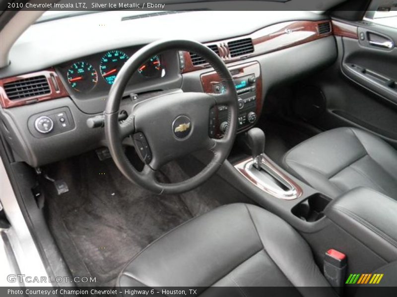 Silver Ice Metallic / Ebony 2010 Chevrolet Impala LTZ