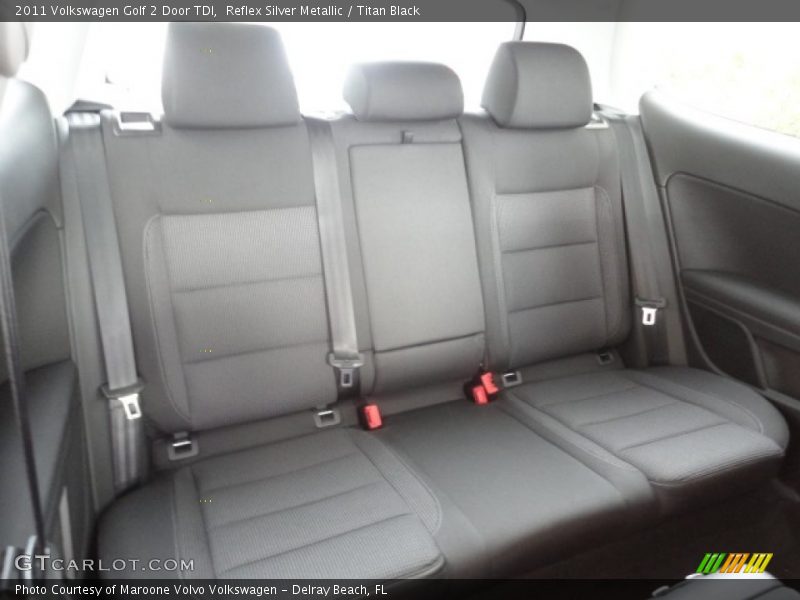  2011 Golf 2 Door TDI Titan Black Interior