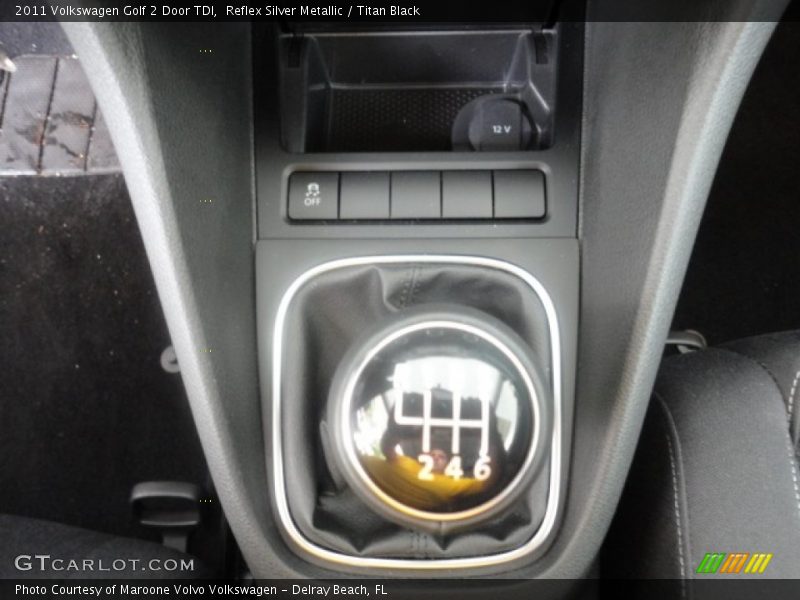  2011 Golf 2 Door TDI 6 Speed Manual Shifter