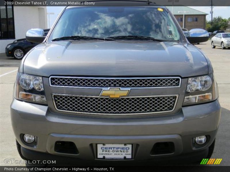 Graystone Metallic / Ebony 2009 Chevrolet Tahoe LT