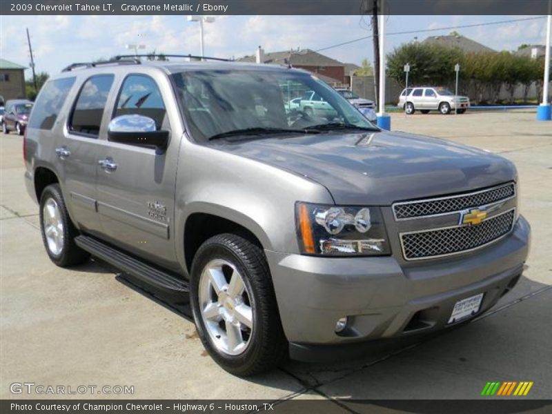 Graystone Metallic / Ebony 2009 Chevrolet Tahoe LT