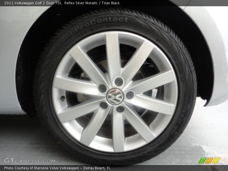  2011 Golf 2 Door TDI Wheel