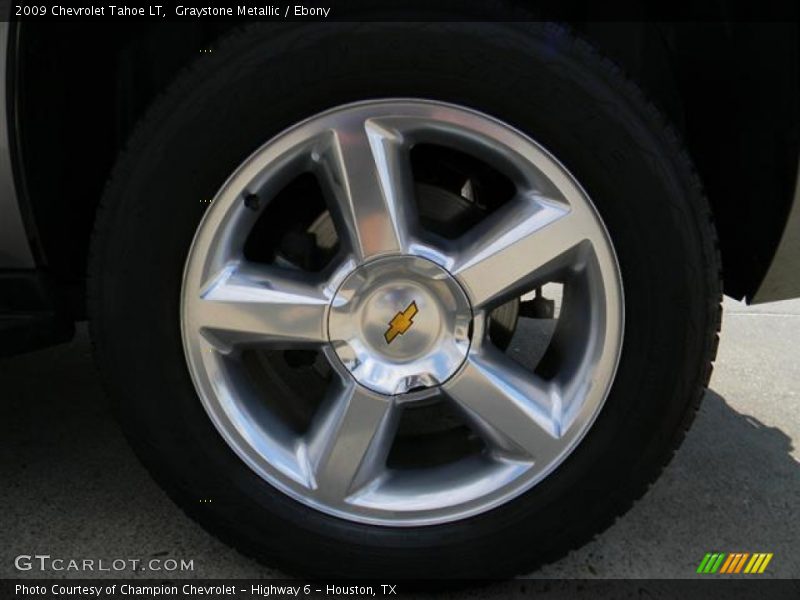Graystone Metallic / Ebony 2009 Chevrolet Tahoe LT