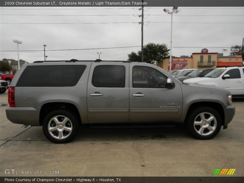 Greystone Metallic / Light Titanium/Dark Titanium 2009 Chevrolet Suburban LT