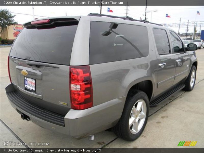 Greystone Metallic / Light Titanium/Dark Titanium 2009 Chevrolet Suburban LT