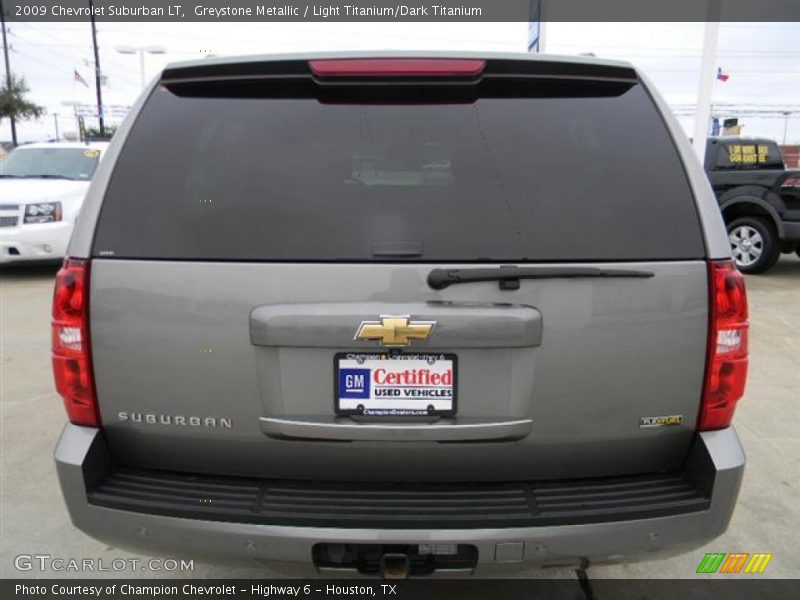 Greystone Metallic / Light Titanium/Dark Titanium 2009 Chevrolet Suburban LT