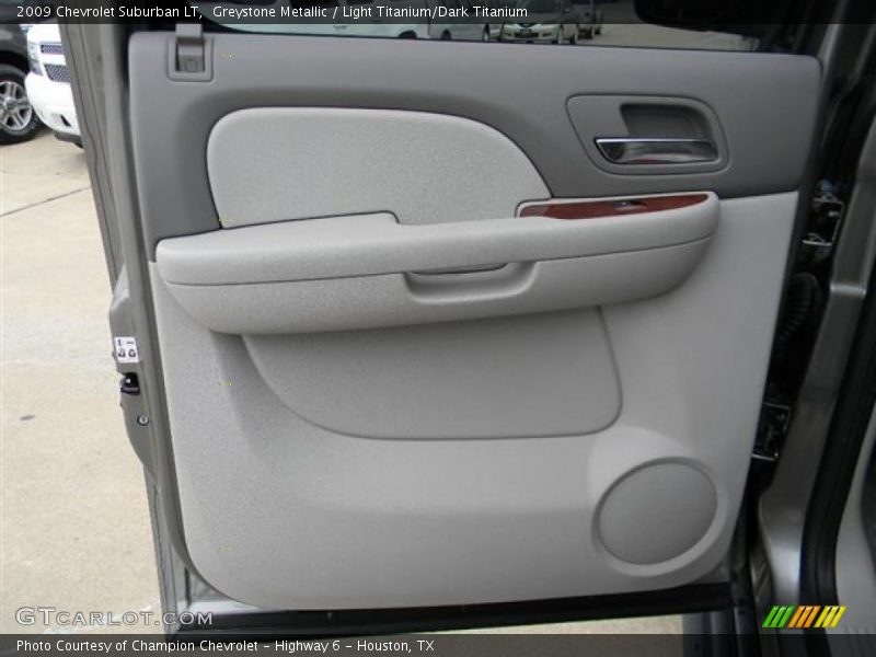 Greystone Metallic / Light Titanium/Dark Titanium 2009 Chevrolet Suburban LT