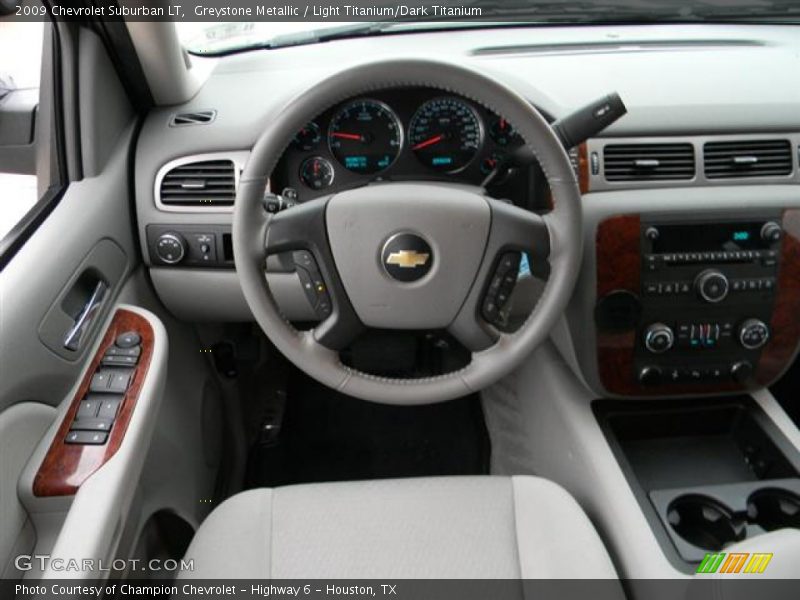 Greystone Metallic / Light Titanium/Dark Titanium 2009 Chevrolet Suburban LT