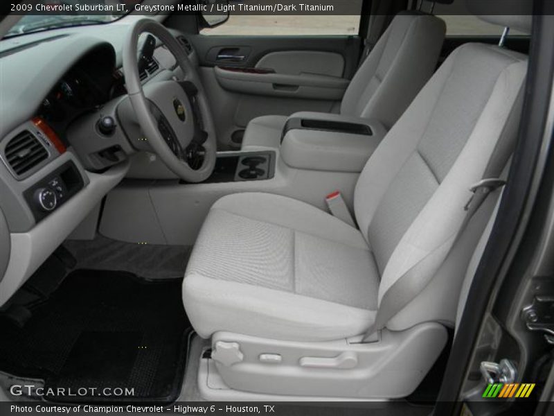 Greystone Metallic / Light Titanium/Dark Titanium 2009 Chevrolet Suburban LT