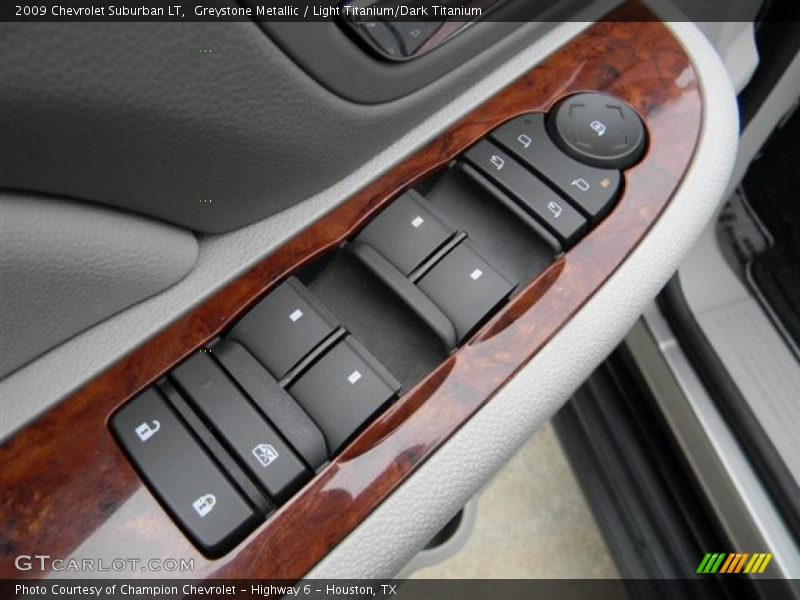 Greystone Metallic / Light Titanium/Dark Titanium 2009 Chevrolet Suburban LT