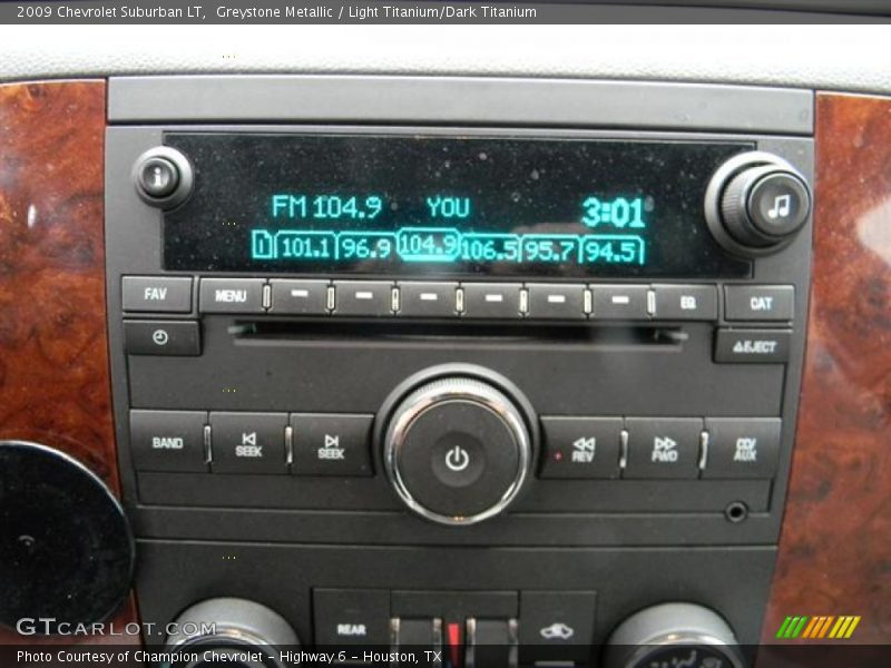 Greystone Metallic / Light Titanium/Dark Titanium 2009 Chevrolet Suburban LT