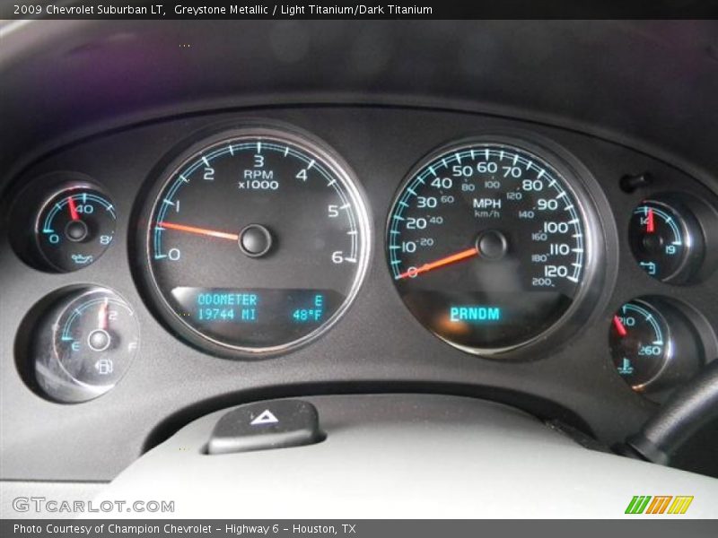 Greystone Metallic / Light Titanium/Dark Titanium 2009 Chevrolet Suburban LT