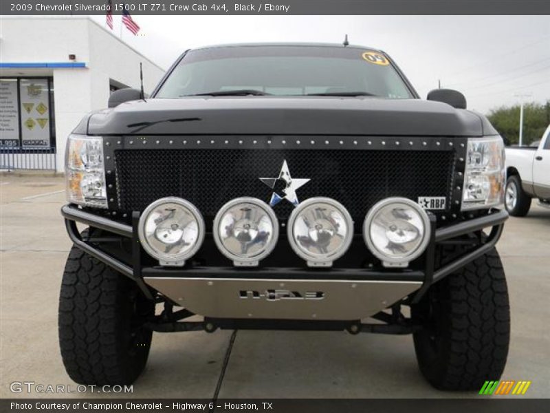 Black / Ebony 2009 Chevrolet Silverado 1500 LT Z71 Crew Cab 4x4