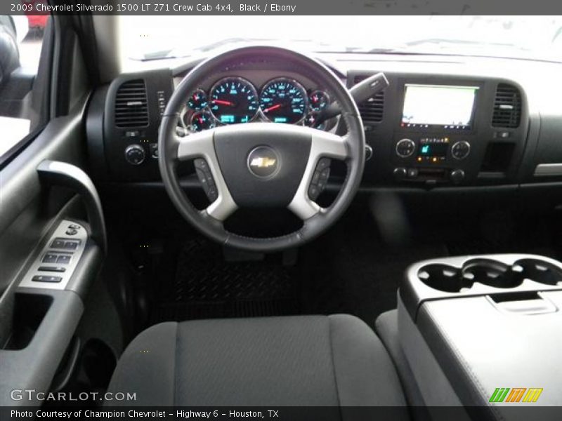 Black / Ebony 2009 Chevrolet Silverado 1500 LT Z71 Crew Cab 4x4