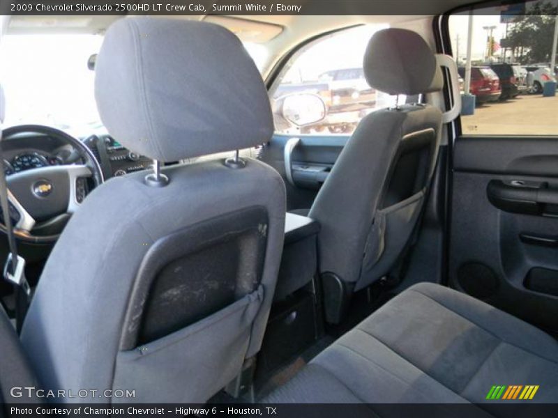 Summit White / Ebony 2009 Chevrolet Silverado 2500HD LT Crew Cab