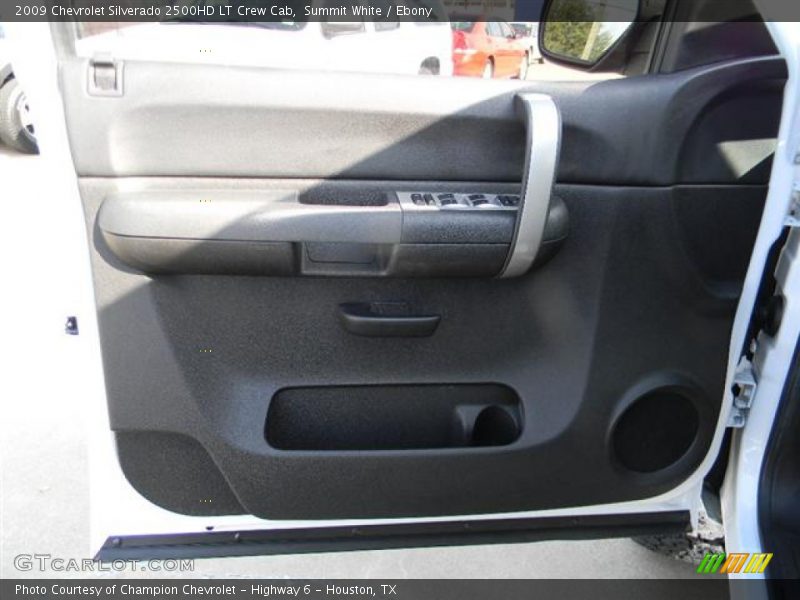 Summit White / Ebony 2009 Chevrolet Silverado 2500HD LT Crew Cab