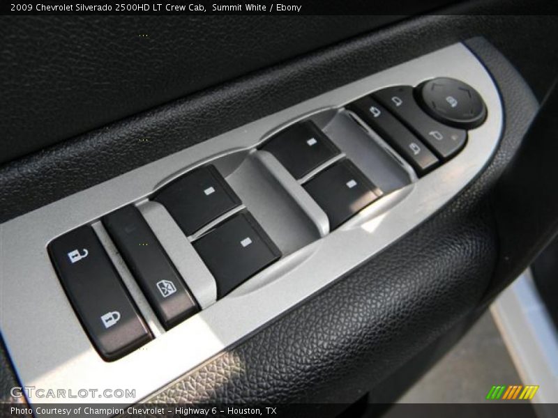 Summit White / Ebony 2009 Chevrolet Silverado 2500HD LT Crew Cab