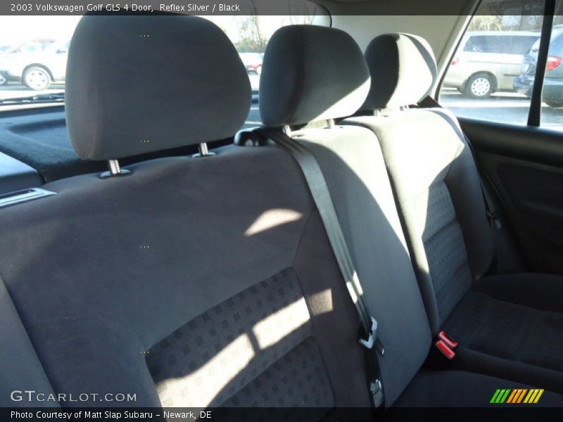 Reflex Silver / Black 2003 Volkswagen Golf GLS 4 Door