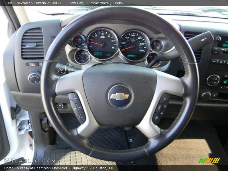  2009 Silverado 2500HD LT Crew Cab Steering Wheel
