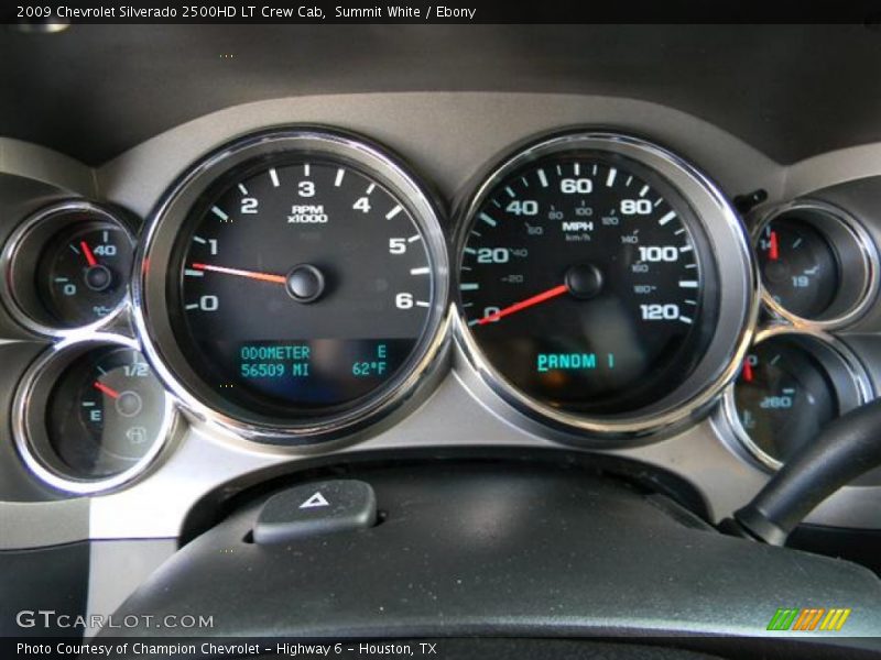  2009 Silverado 2500HD LT Crew Cab LT Crew Cab Gauges