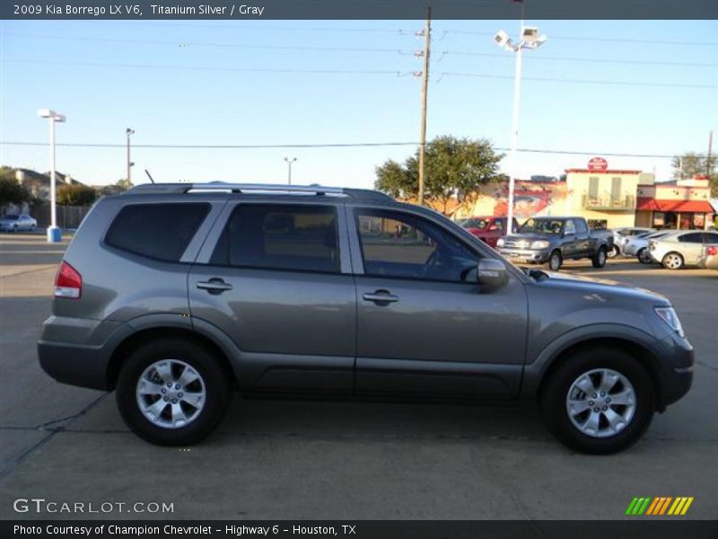 Titanium Silver / Gray 2009 Kia Borrego LX V6