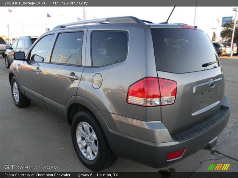Titanium Silver / Gray 2009 Kia Borrego LX V6