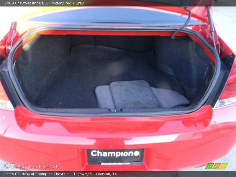 Victory Red / Gray 2009 Chevrolet Impala SS